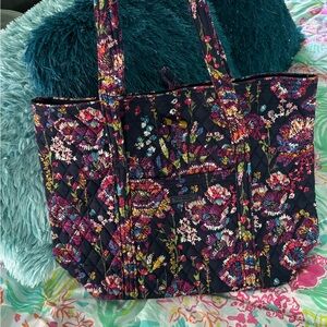 Vera Bradley Floral Quilted Tote Bag - EUC